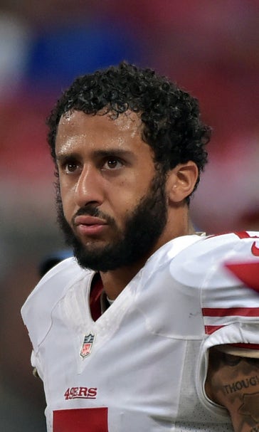 Report: Kaepernick not allowed to watch game from sideline